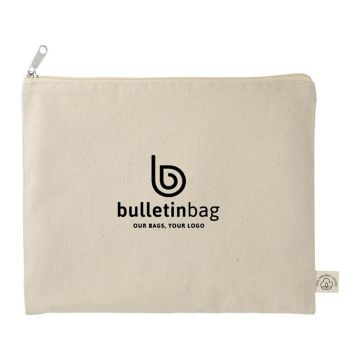 Organic Cotton Canvas Travel Pouch